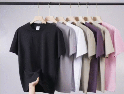 220 GSM T Shirt - 39.7% cotton ,30.8%Lyocell ,23.9%polyester ,5.6%spandex .